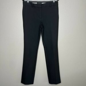 Ann Taylor Mid Rise Straight Leg Stretch Dress Pants